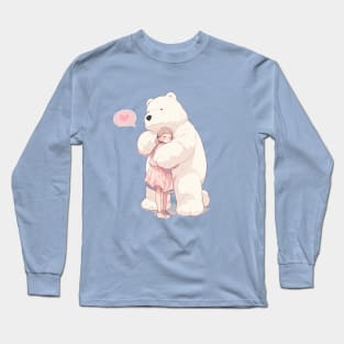 Free Bear Hug Long Sleeve T-Shirt